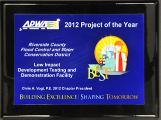 2012 Project of the Year - Stormwater Quality