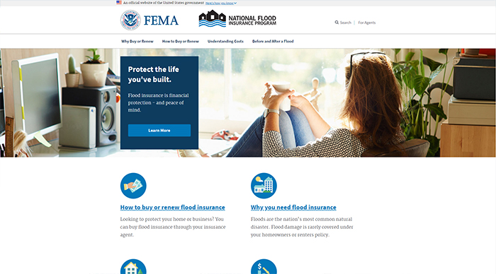 FloodSmart.gov Website